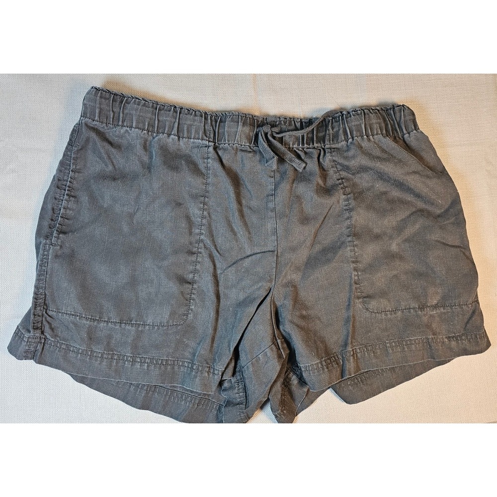 Hilary Radley Womens Black Tencel Lyocell Drawstring Shorts XL D5730GW-E2212A